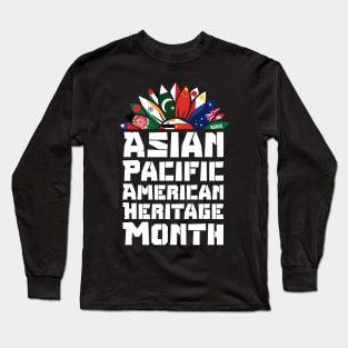 Asian Pacific American Heritage Month-Aapi Long Sleeve T-Shirt